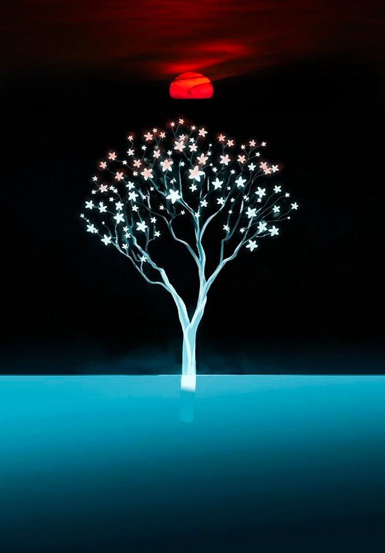 Tree Night Star #208