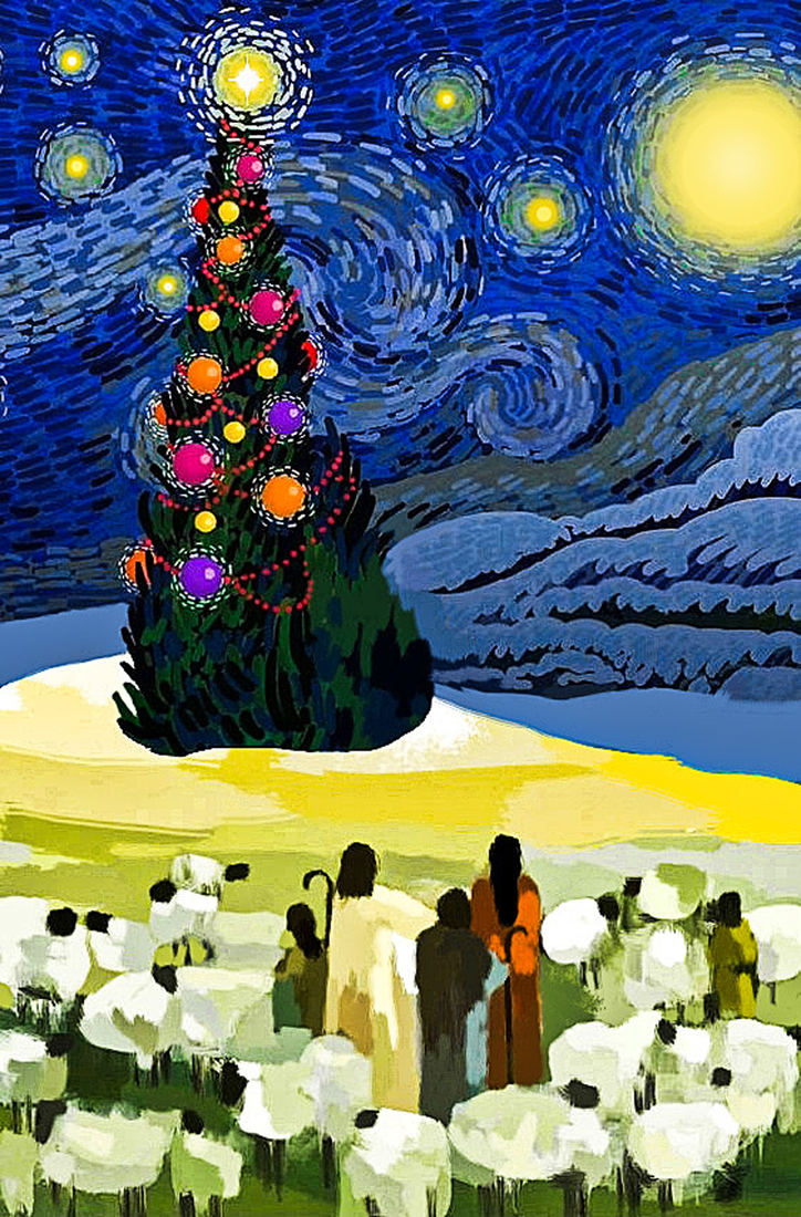 The Christmas Tree of Hope lights #131