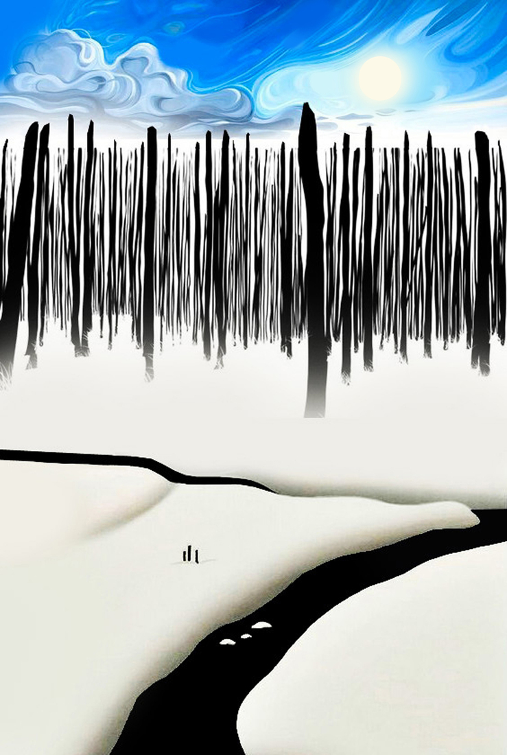 Snowy Landscape and Winter #132