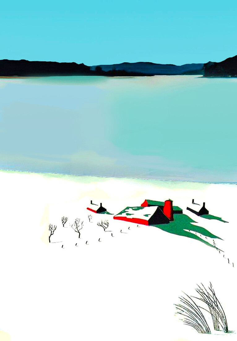 Winter Landscape with Snow #144