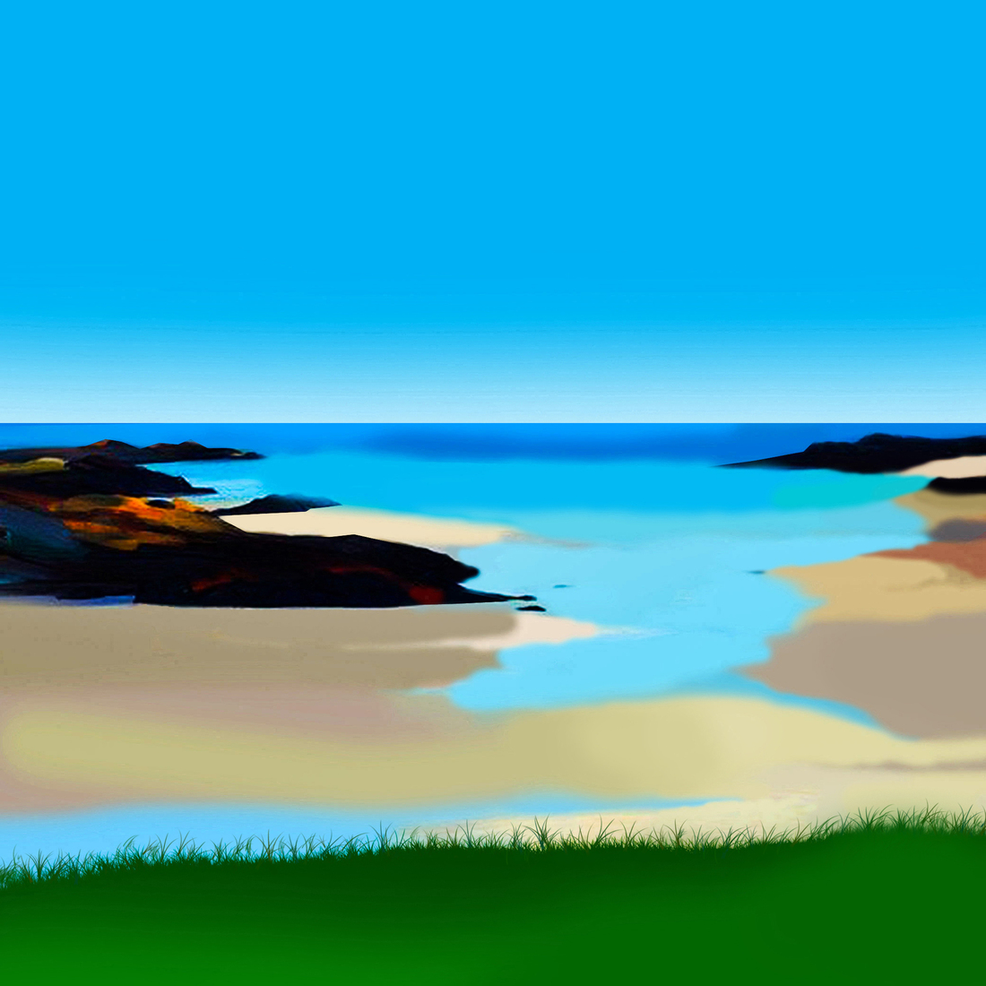 Spring is coming in landscape #152