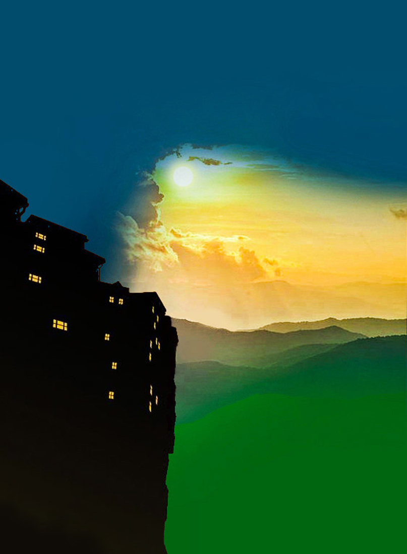 Life goes on landscape #182