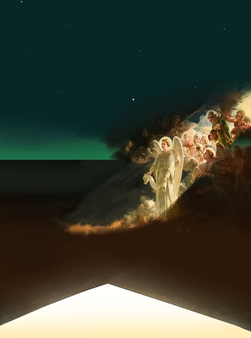 The Angel Gabriel Appearing #196