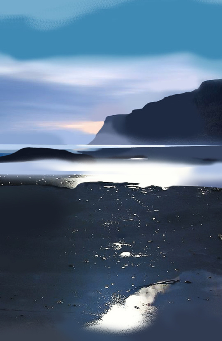 Glittering view of water #213