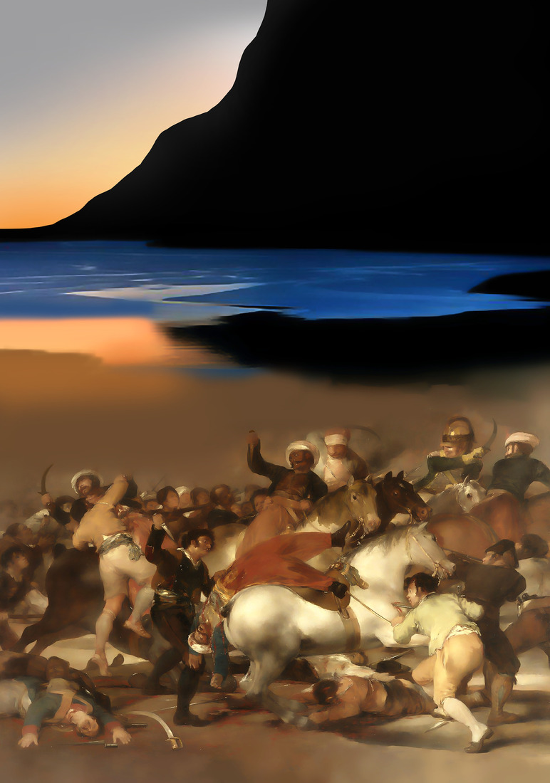 The afternoon “The Fight against the Mamelukes,” #238