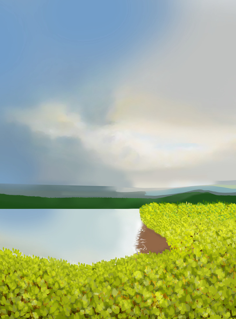 Landscape of spring #244