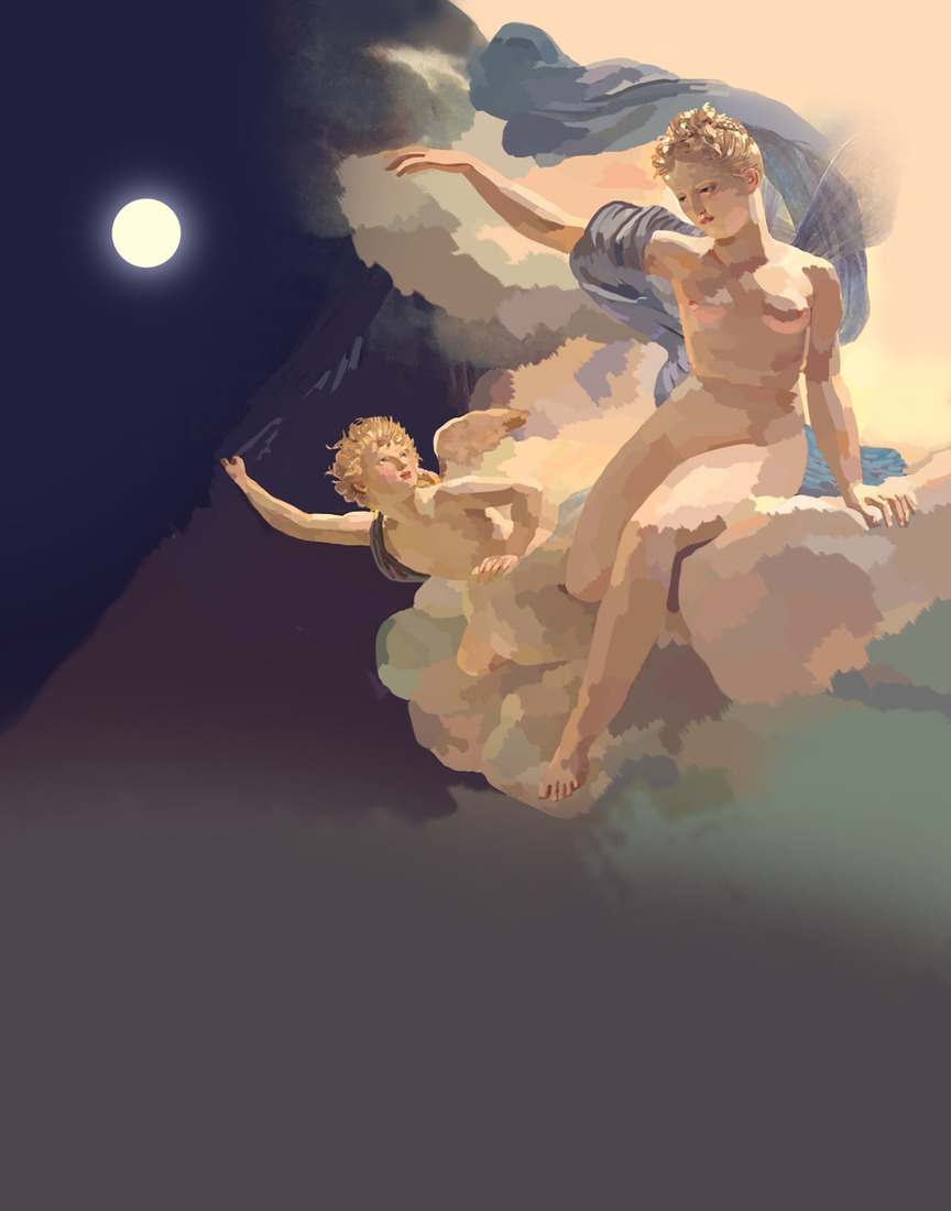 It's an angel moon #254