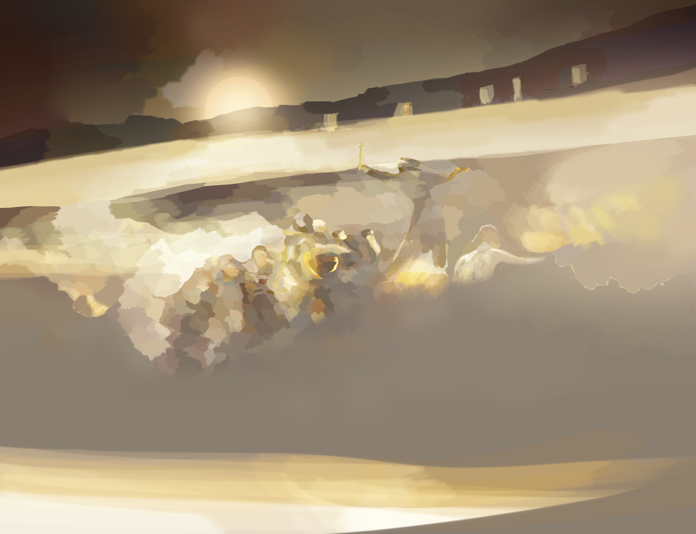 The meeting of afternoon with the beginning of night #286