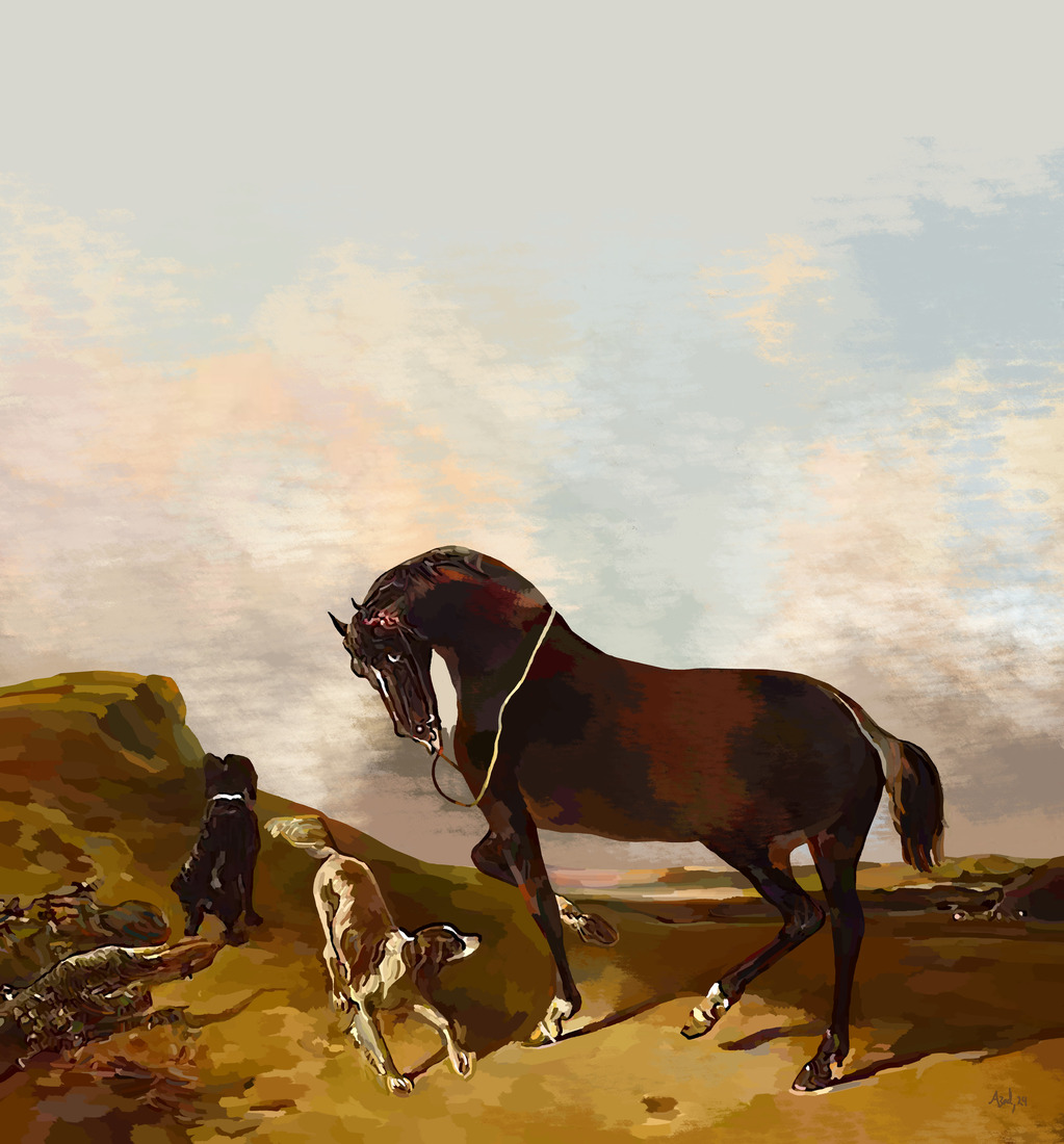 Horse with the Dog #334