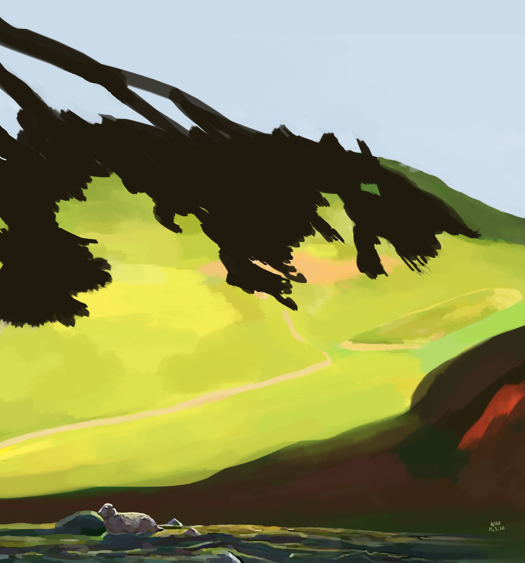 Green landscape #358