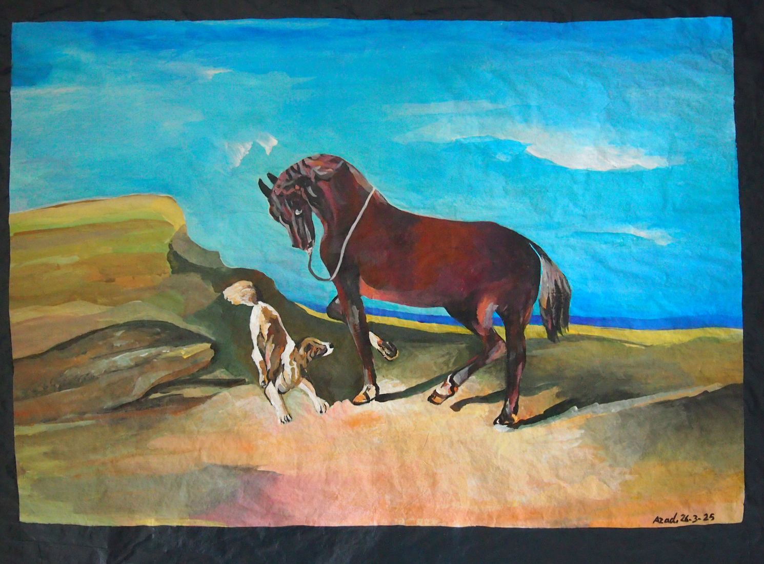 Horse with the Dog #22