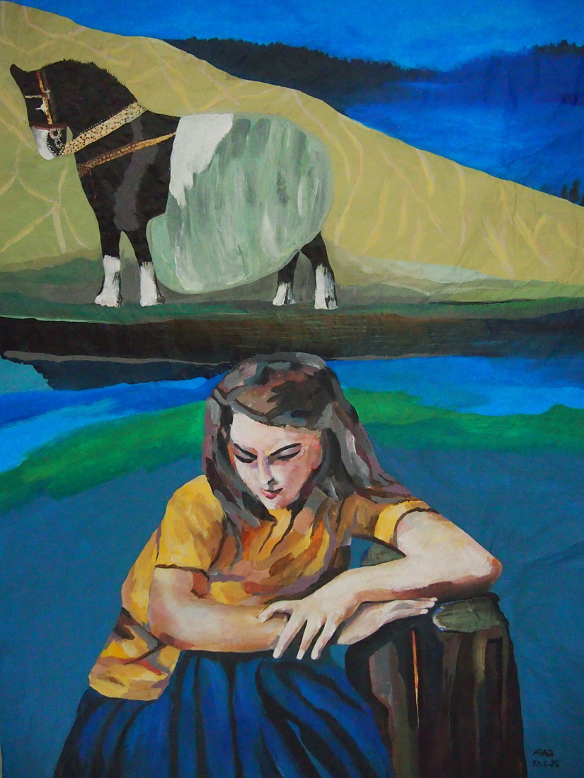 The horse is waiting for a lady #37