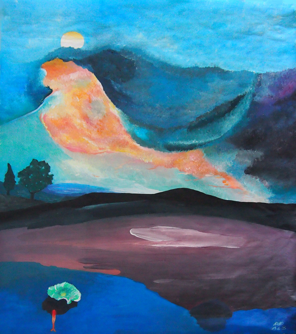 The evening sun of sky #49