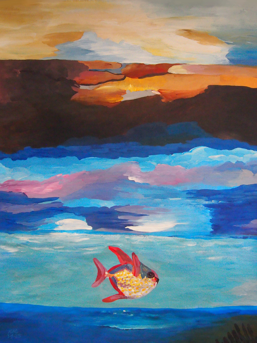 Flying fish in the national sea #74