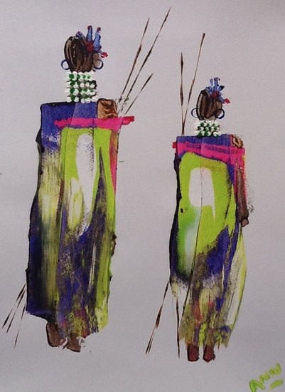 Dansen en spelen met kleur Fantasierijk Afrika 2...