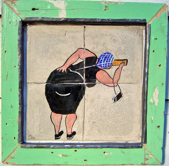 Anna gluurt