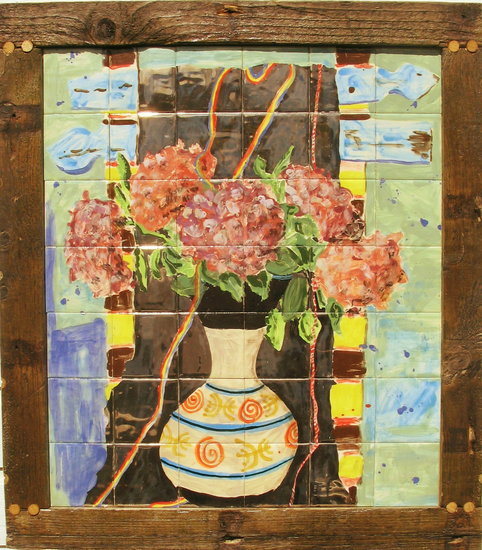 Stilleven met bloemen uit Lugoj 1