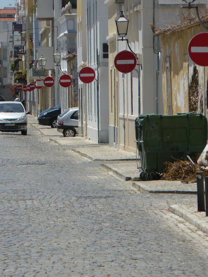 Verboden in te rijden?