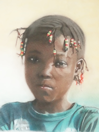 Meisje met dreadlocks