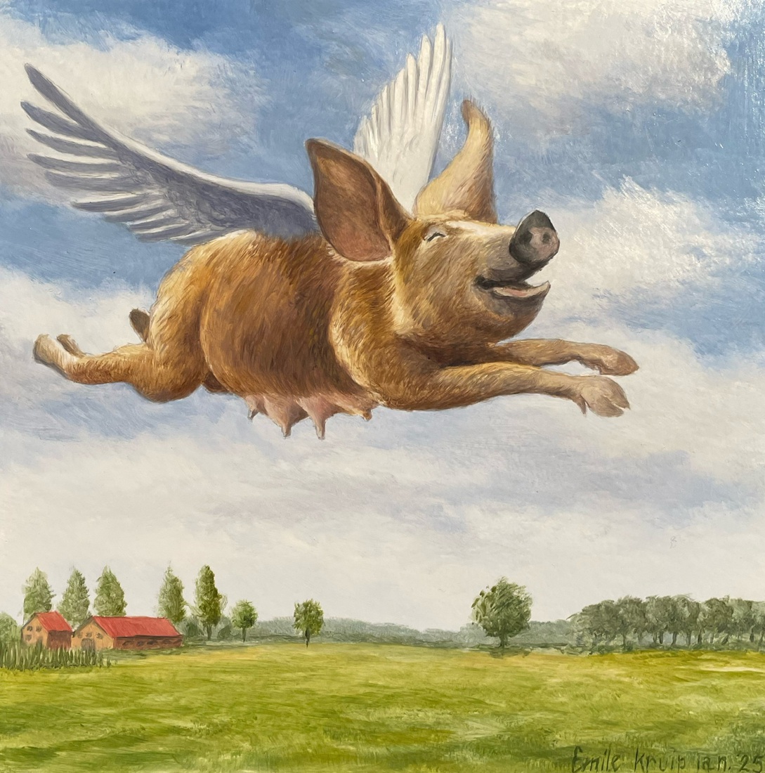And pigs will fly 