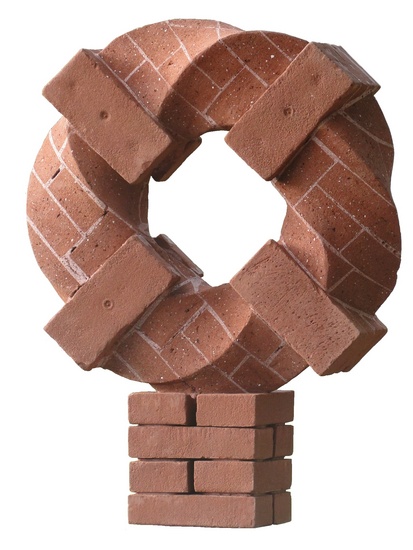 540 Twisted Torus in Red Brick