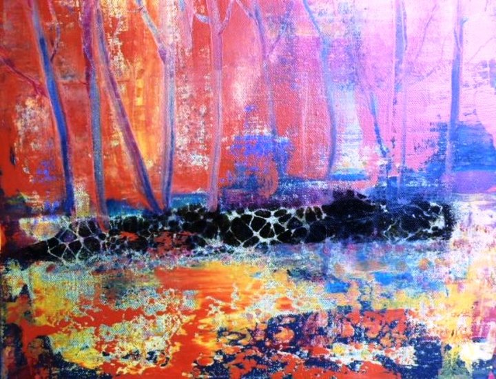 geabstraheerd landschap - 08