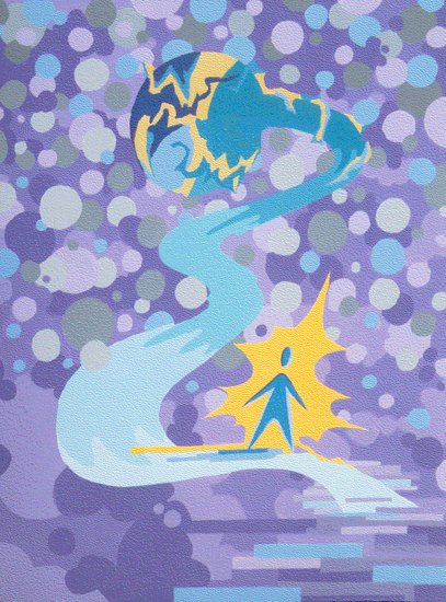 Escape from this world.