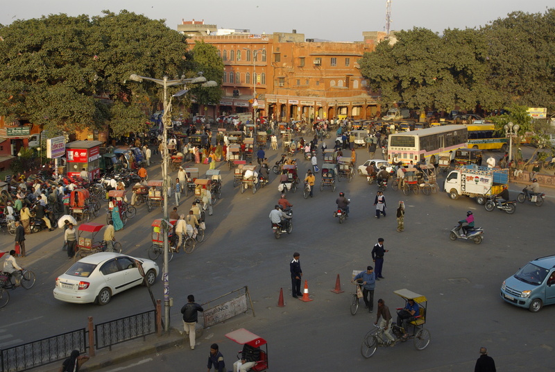 Jaipur straatbeeld