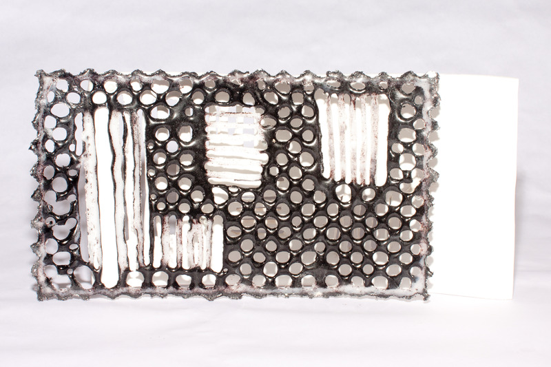 kantwerk met porcelein