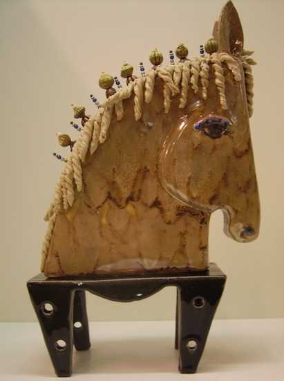 bruin paard