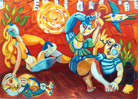 Day on the countryside