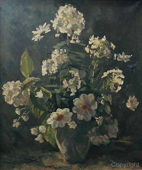 White flowers