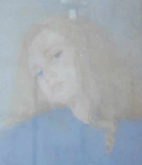 Unknown girl in blue