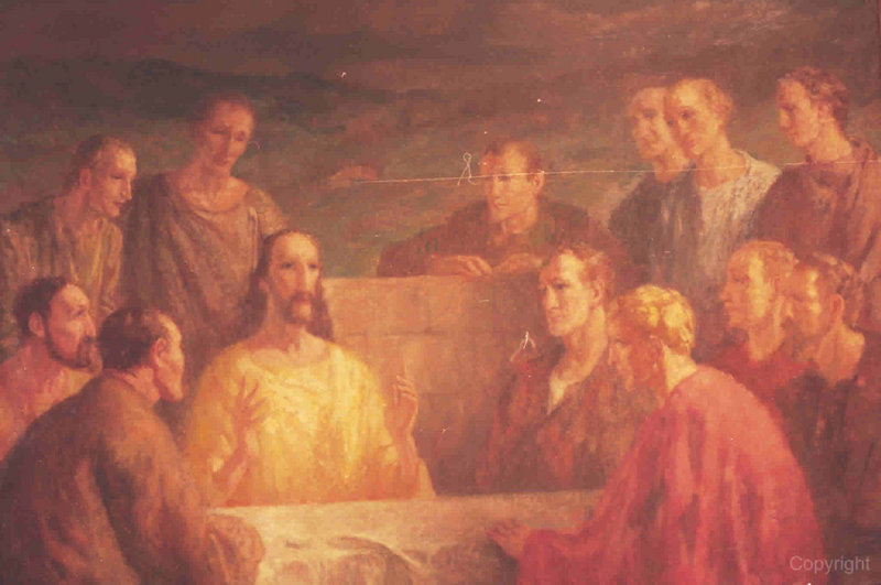 Christ and his disciples