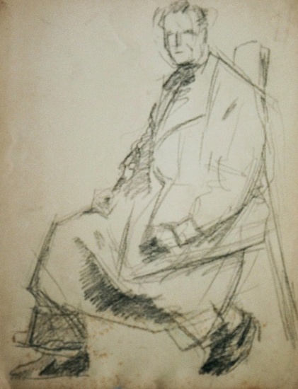 Man seated