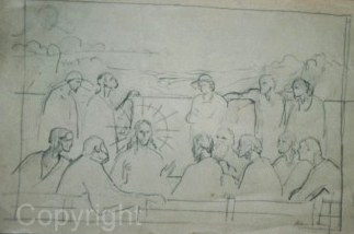 Christ and his disciples