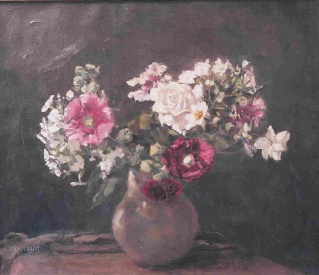 Roses and Sweet Wiliam