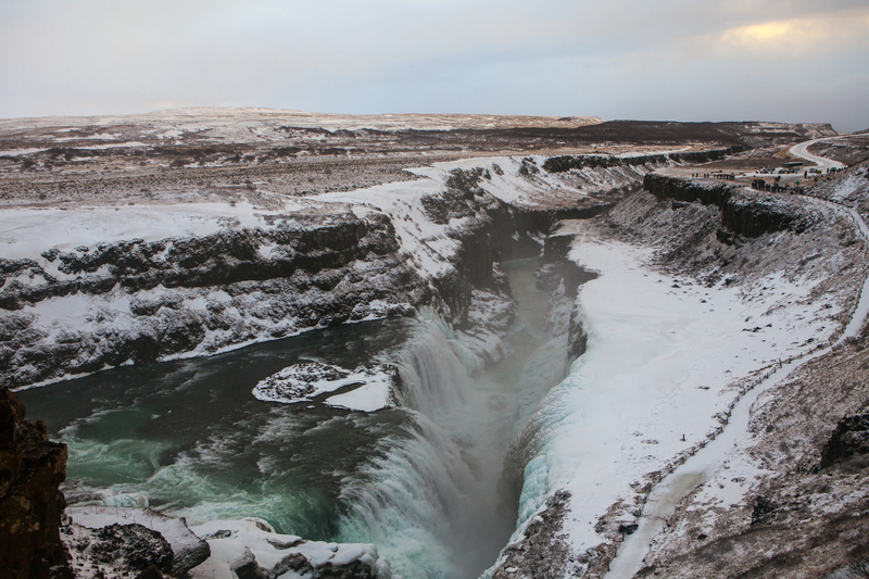 Gullfoss watervallen