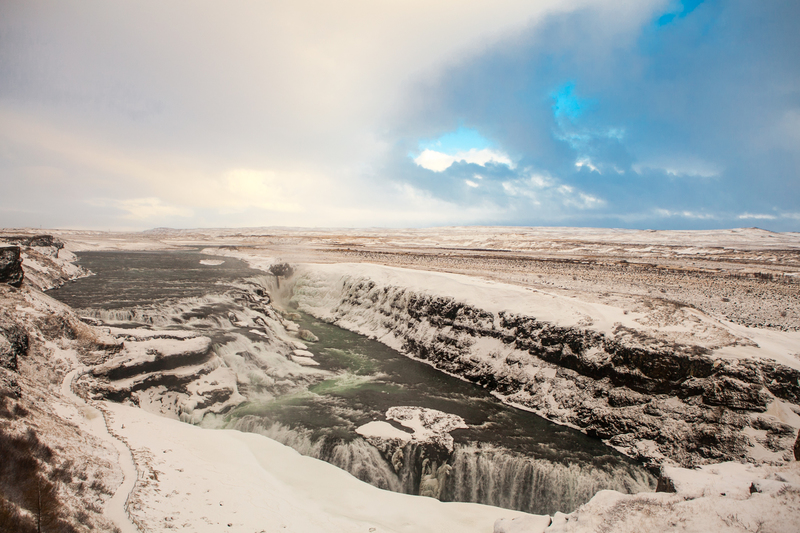 Gullfoss watervallen