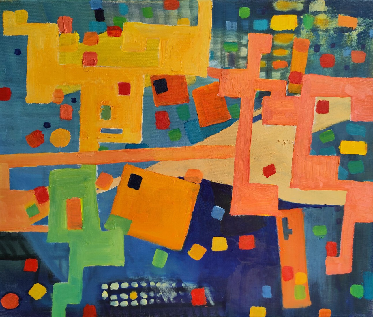 compositie stad
