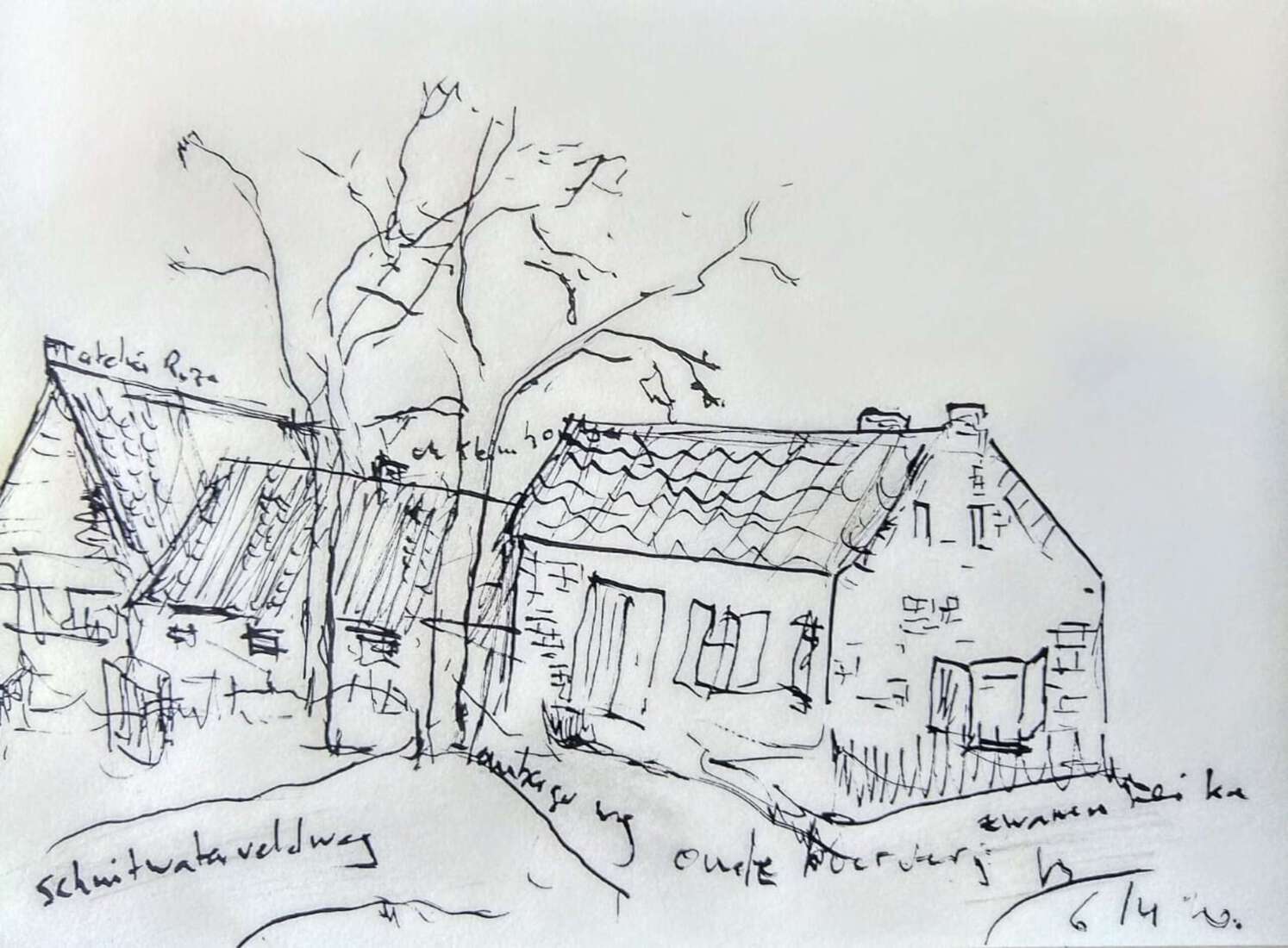 oude boerderij Hombergerweg