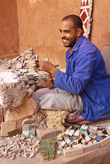 Man in Marrakech.