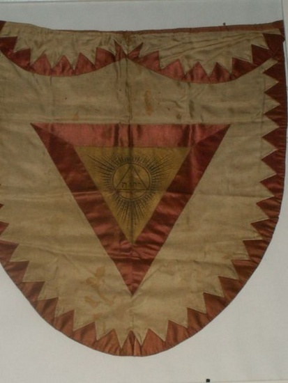 Handpainted Apron Royal Arch Chapter