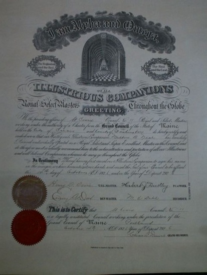 Royal and Select Master