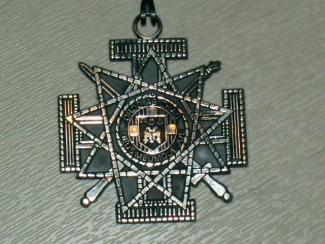 Collar jewel 33th degree AASR