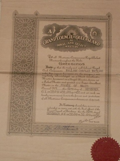 Royal and Select Master