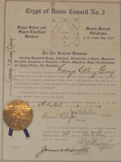 Royal and Select Master