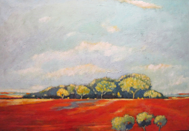 Where the land meets the sea.