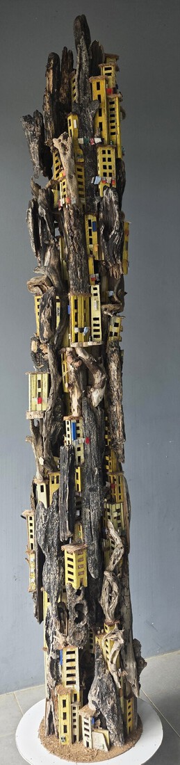 Driftwood tower
