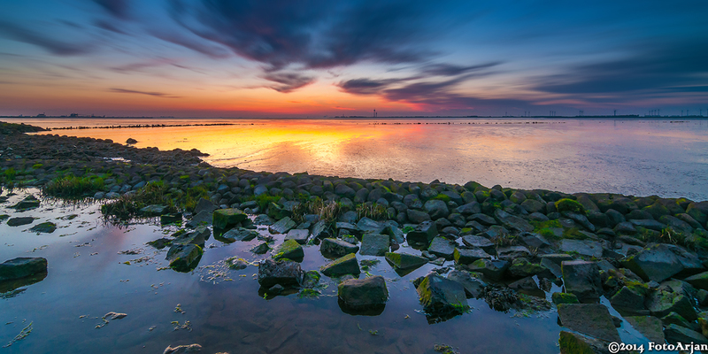 Blue hour takes over